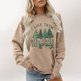 thumbnail image 4 of I Like Them Real Thick And Sprucey Christmas Sweatshirts for Women Long Sleeve Crewneck Funny Graphic Sweatshirt Pullover Top, 4 of 5