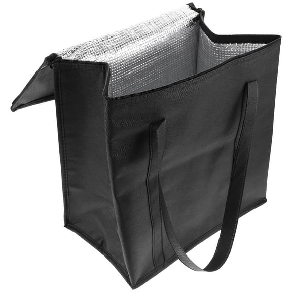 SOPOTUTU Reuseable Grocery Bags Tote Bag Black 1Set