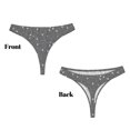 thumbnail image 3 of Fotbe Airplane Routes Around The World Tanga Sin Costuras para Mujer con Estampado – Panties Invisibles, Transpirables y Cómodos para Uso Diario-X-Small, 3 of 6