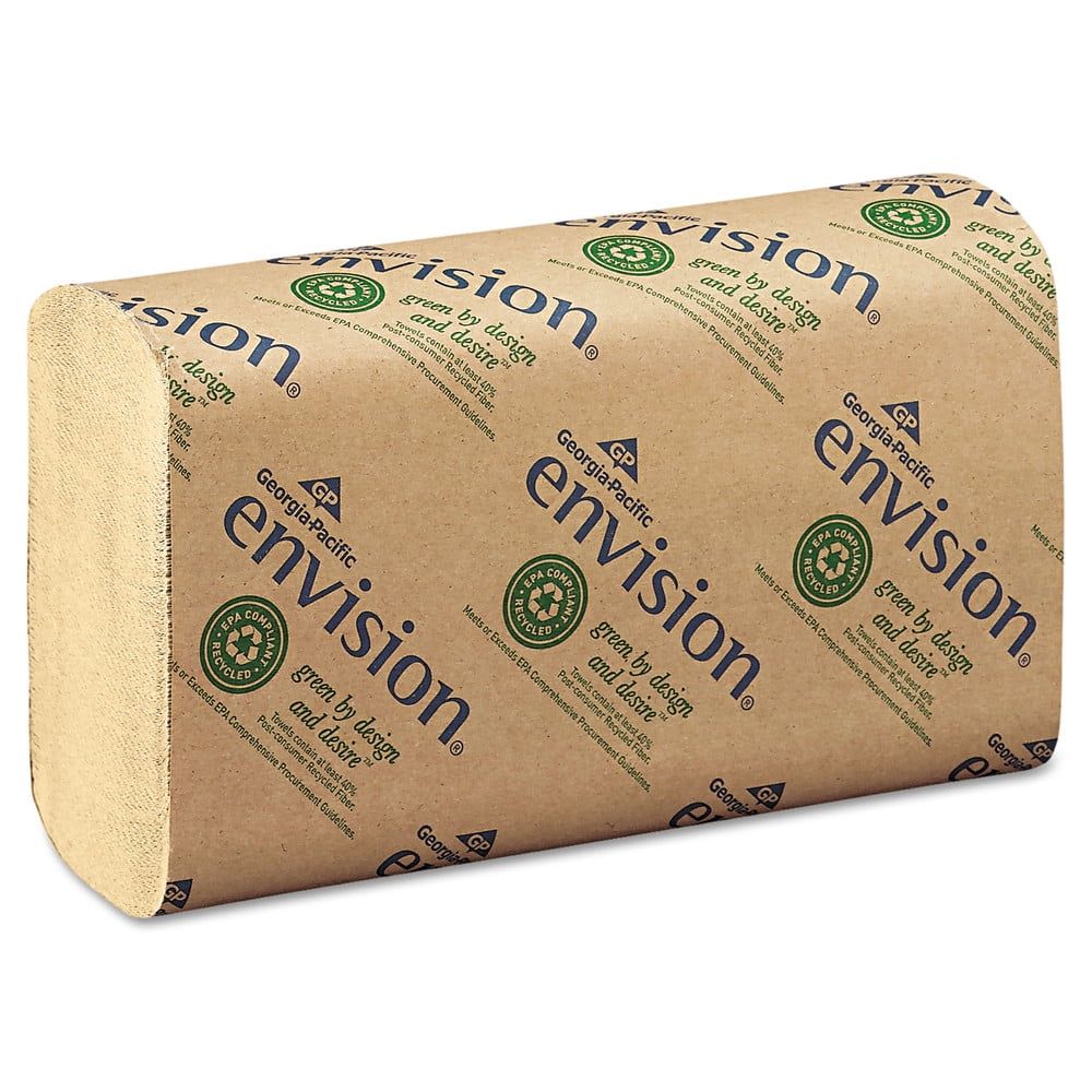 Envision Brown MultiFold Paper Towels, 4,000 Towels (GPC23304