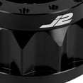 thumbnail image 2 of J2 Engineering J2-HUB-N6-BK J2 For 1987 to 2001 Nissan D21 200SX 240SX Altima Maxima Sentra 2" Black Billet Aluminum Gear Steering Wheel 6-Bolt Hub Adapter, 2 of 5
