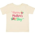 thumbnail image 3 of Inktastic Happy Mothers Day with Flowers Boys or Girls Baby T-Shirt, 3 of 5