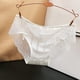 thumbnail image 2 of Braguitas de encaje sin marcas para mujer, cintura baja, entrepierna de algodón suave como la seda, tallas M-L con cintura/longitud, ropa interior transpirable para el día a día, 2 of 3