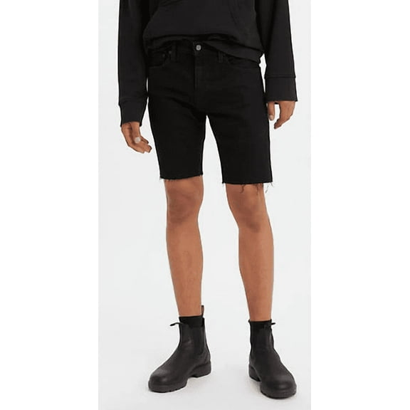 Levi's BLACK Men's 412 Slim Levi's Flex 9" Shorts, US 33