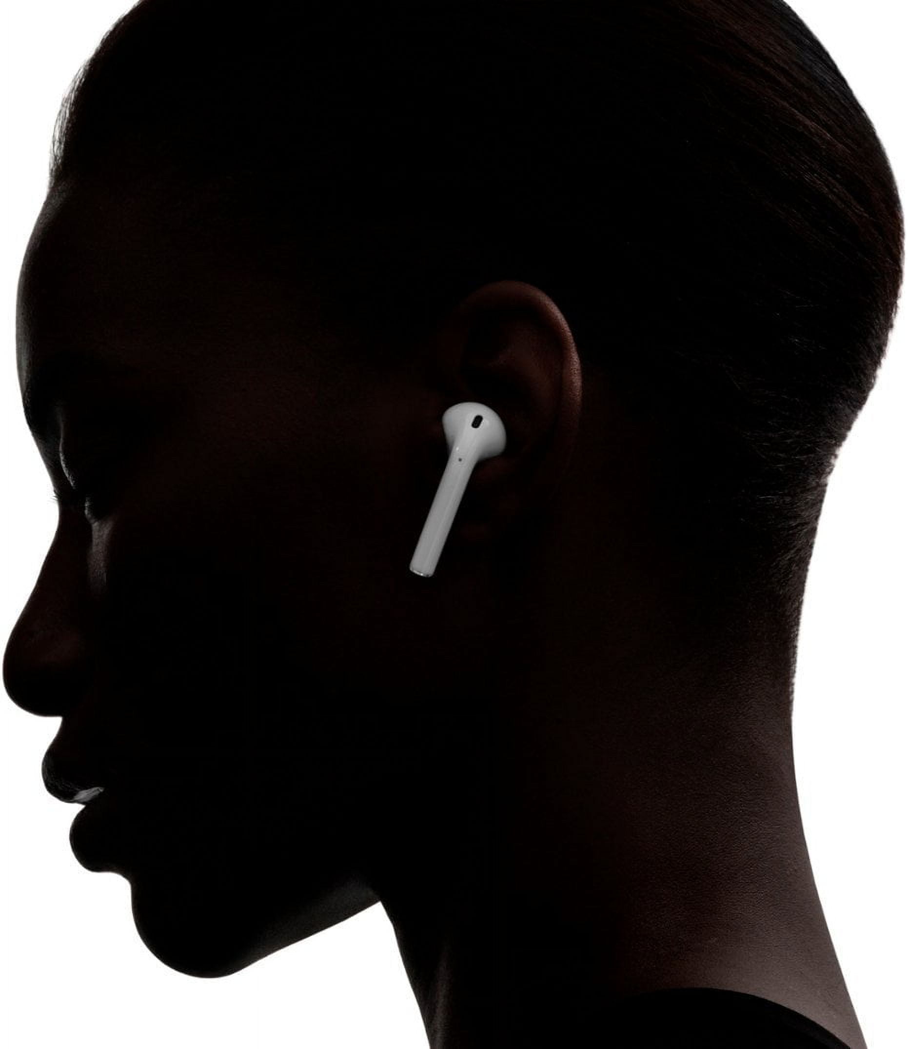 Restored Apple AirPods (2nd Generation) Wireless Bluetooth Earbuds, White (MV7N2AM/A) (Refurbished)