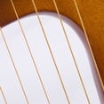 thumbnail image 4 of Mahogany Lyre Harp 21 Metal Strings Exquisite Craftsmanship Tuning Wrench And Accessories 39*29*3cm Music Instruments, 4 of 7