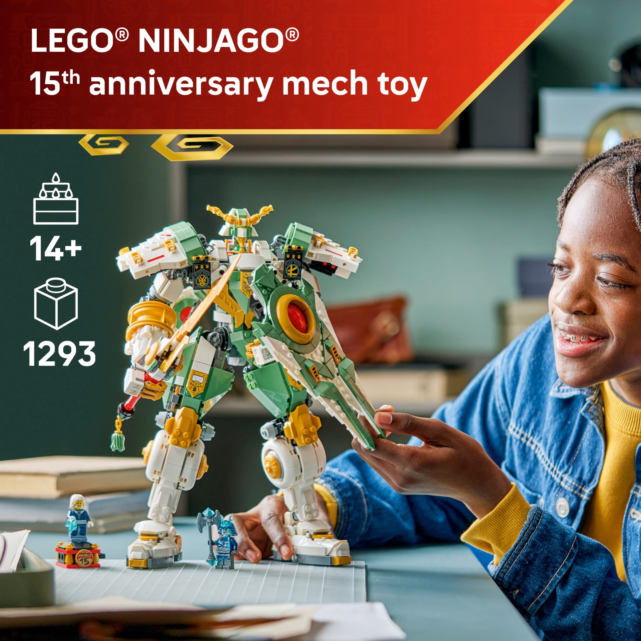 LEGO NINJAGO Lloyd's Titan Mech, 71860, 1293 Pieces - Walmart.com
