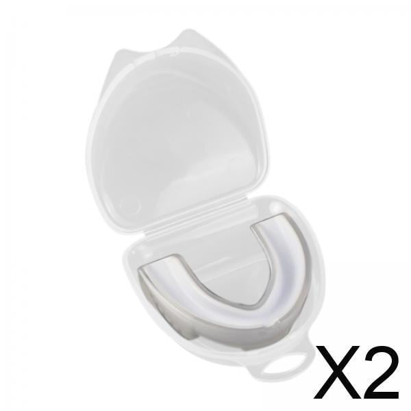 2 Protectores Bucales Profesionales Para De Taekwondo Y Karate, Color