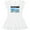 AA-White, variant on Inktastic Future Pit Crew Blue Race Car Girls Toddler Dress