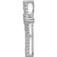 thumbnail image 2 of 14K White Gold Lab Grown Diamond Si1/Si2, G H I, Cross Pendant Made In India pm5102-025-wlg, 2 of 5