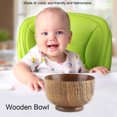 thumbnail image 4 of Heat-resistant Wooden Bowl, Food Container, Tableware For Hold The Rice And Salad, 4 of 8