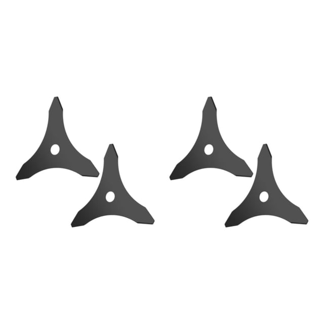 Hojas de sierra triangulares Eigraketly metal 2 Piezas negro