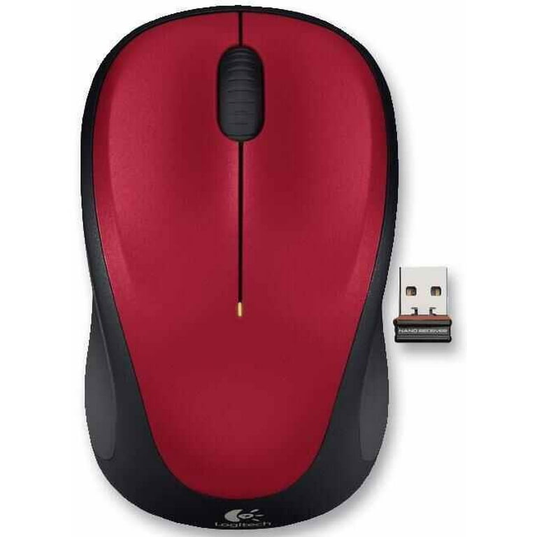 LOGITECH - M235 Wireless Mouse Red