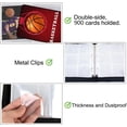 thumbnail image 4 of Álbum para Tarjetas de Baloncesto POKONBOY de 900 Bolsillos, 4 of 7