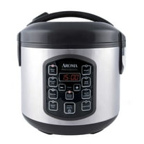 Aroma® Professional 8-Cup (Cooked) / 2Qt. Rice & Grain Multicooker, Stainless Steel, New, ARC-954SBD