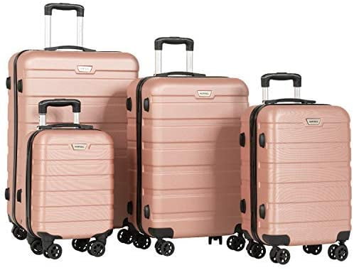 walmart 4 piece luggage set