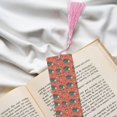thumbnail image 6 of Kdxio Hedgehog Mushroom Print Metal Tassel Bookmarks,Perfect Gift for Art Lovers and Bookworms Metal Bookmarks for Women, 6 of 8