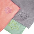 thumbnail image 3 of FNNMNNR Microfiber Dog Towel  3 Pack Large Pet Bath Towels  Bathing Supplies Quick Fast Drying Super Absorbent Cat & Dog Shower Essentials, 3 of 5