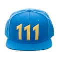 thumbnail image 2 of Fallout Vault 111 Chrome Weld Logo Snapback Hat Cap Video Game, 2 of 3