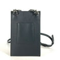 thumbnail image 2 of Pre-Owned VALENTINO Pochette Logo Studded Leather Shoulder Bag, Women's, Black, Like..., 2 of 11