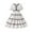 White, variant on XEGLSBU Dresses for Girls Size 6 Kids Girls Lace Trim Dress with Bow Short Sleeve Ruffle Hem Party Gown for Summer White Size 10-11 Years