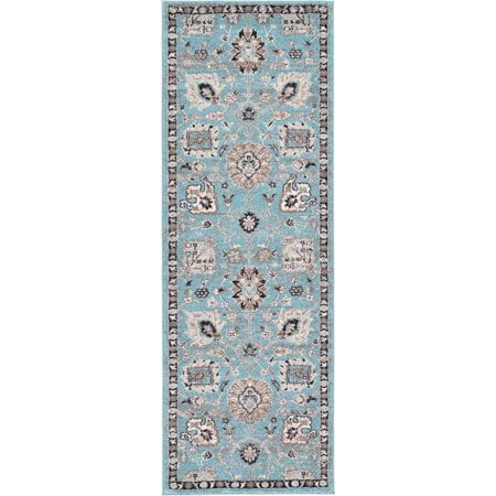 Unique Loom Amelia Tradition Vintage Floral Area R
