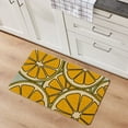 thumbnail image 2 of Mloabuc Yellow Lemon Decorative Kitchen Mats Anti Fatigue Waterproof Stain Resistant Floor Rug Non Slip Cushioned Floor Mat - 17x29 Inch, 2 of 5