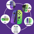 thumbnail image 2 of Game Controller (L/R) for Nintendo Switch Controller- Splatoon Edition Wireless Game Joypad, 2 of 5
