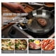 thumbnail image 3 of EeaseMX Olla de acero inoxidable para ramen coreano, olla para sopa y mariscos con asa, color plateado, 1 unidad, 3 of 8