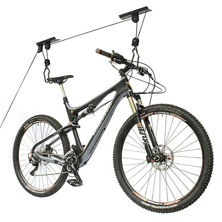 Bike Hoist Lift Bicycle Hoists Ceiling Mounted Hanger Pulley Garage Storage Rack Max Load 55 Lbs Canada Bike Hoist Lift Bicycle Hoists Ceiling, Ceiling Bike Hanger Pulley