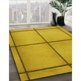 thumbnail image 3 of Ahgly Company Machine Washable Indoor Rectangle Transitional Deep Yellow Area Rugs, 5' x 7', 3 of 7