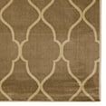 thumbnail image 3 of Vintage Baron Beige Area Rug 8x10 Distressed Microfiber Polyester Soft Pile, 3 of 6