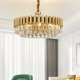 thumbnail image 3 of Simple Modern Art Crystal  Bedroom Chandelier Dining Room Clothing Shop Cafe Home  Decorate LED Lamp Fixture My Lux Decor Round, 3 of 8