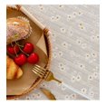 thumbnail image 2 of Korean Style Daisy Tassels Cotton Floral Tablecloth Tea Table Decoration Rectangle Table Cover For Kitchen Wedding Dining Room Yening, 2 of 7