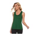 thumbnail image 2 of ICTIVE - Camiseta sin mangas para entrenamiento para mujer, sin mangas, para yoga, para mujer, de malla, con espalda cruzada Zhivalor HMJM391-7, 2 of 5