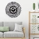 thumbnail image 5 of Reloj islámico acrílico, arte de pared islámico, decoración para hogar islámico, decoración islámica, arte islámico, caligrafía islámica, Negro perfecl Reloj de pared, 5 of 7
