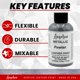 thumbnail image 2 of Pintura para cuero Angelus Metallic Pewter 118 ml, 2 of 9