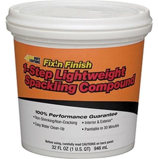 White Lightning WL60520 Composé Léger de Bourrage à 1 Étape, 1 Pinte