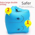 thumbnail image 4 of Mangas flotantes inflables engrosadas, bolsa de aire doble para adultos, anillo de seguridad para nadar, anillo flotante para bebés, doble capa, 4 of 4