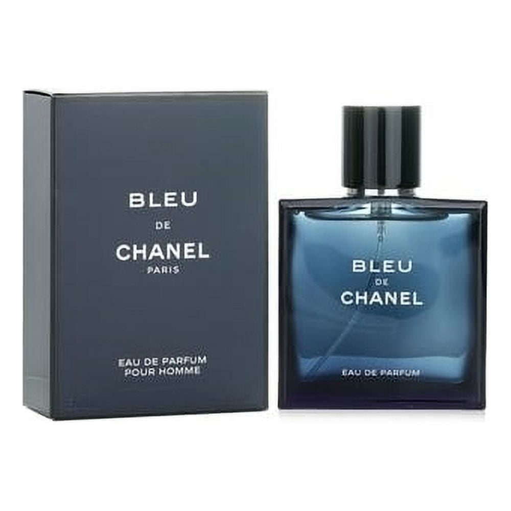 ($120 Value) Chanel Bleu De Chanel Eau De Parfum Spray, Cologne for Men,  1.7 Oz 