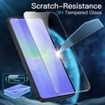 thumbnail image 5 of JETech 3 in 1 Matte Case for Samsung Galaxy A36 5G with 2-Pack Tempered Glass Screen Protector, Translucent Frosted Shockproof Phone Cover with Camera Protection (Black), 5 of 6