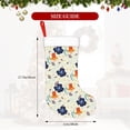 thumbnail image 4 of Naloa Flower Leaves Christmas Stockings Decorations, Xmas Ornaments, DIY Personalized Farmhouse Decor for Home Family Party Tree, 4 of 7