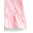 thumbnail image 2 of Wonder Nation Baby Girls Peplum Tee, Sizes 0M-24M, 2 of 3