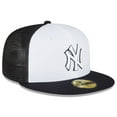 thumbnail image 3 of Men's New Era White/Navy New York Yankees 2023 On-Field Batting Practice 59FIFTY Fitted Hat, 3 of 6