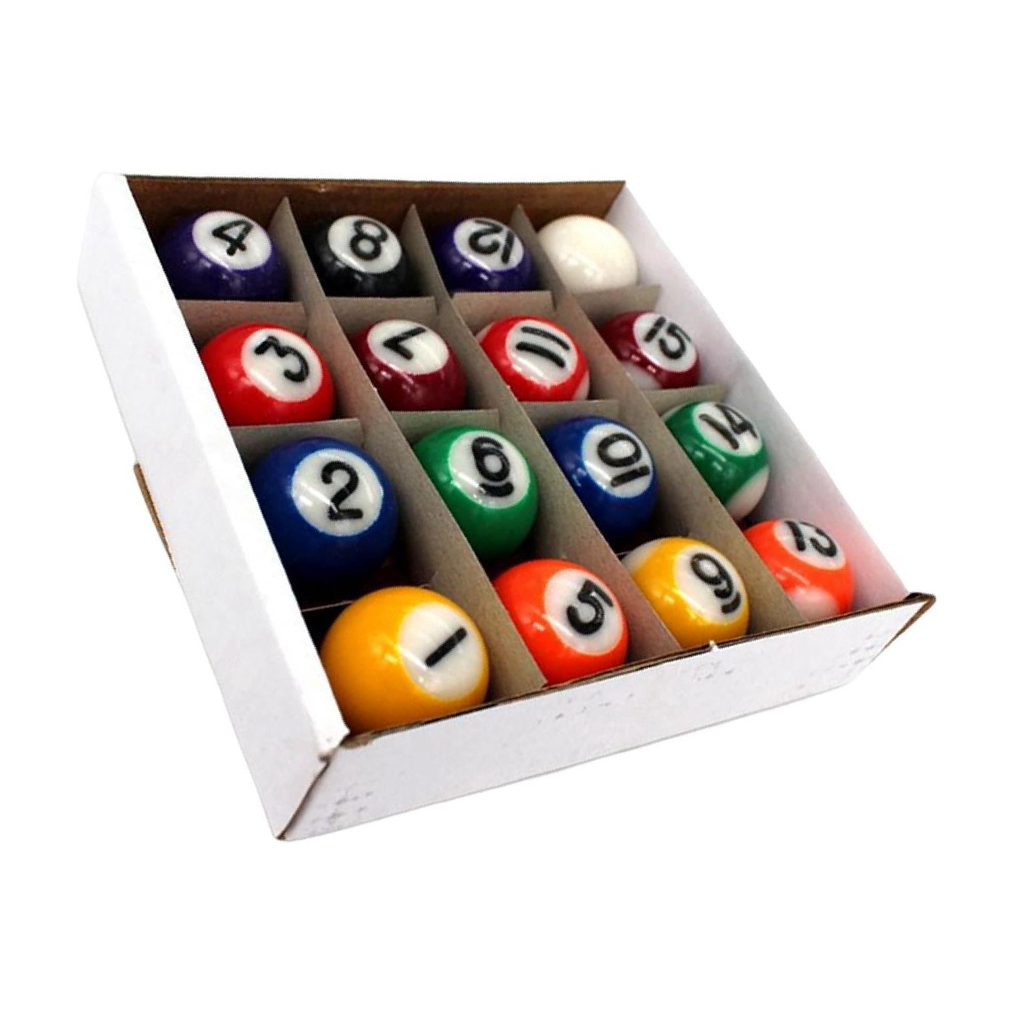 16 Billes De Billard En Résine 32 Mm - Kit Complet Avec Boule Blanche, Pour Jeux, Décoration, Collection - 11
