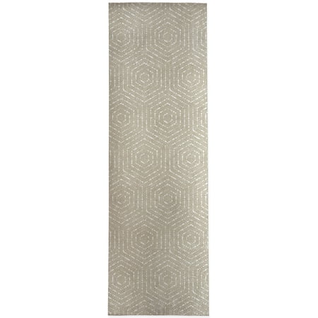 

Aversa Tan Kitchen Mat by Kavka Designs