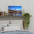 thumbnail image 3 of Philadelphia Skyline at Dusk Wall Art Night Franklin Bridge Canvas Wall Decor for Living Room Bedroom USA City Picture Cityscape Panoramic Prints Downtown Skyscraper Artwork Home Decoration 12x16", 3 of 6