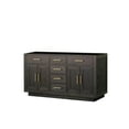 thumbnail image 4 of Abbey 60 in W x 22 in D Brown Oak Double Bath Vanity, 4 of 6