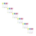 thumbnail image 2 of Tool Series Colorful Markers With Eraser Cap White Board Mini Markers Point Tip Student White Board Markers For Teachers School 5ml, 2 of 6