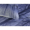 thumbnail image 3 of Ambesonne Forest Quilted Coverlet 3 Pcs, Winter Woodland Foggy, Queen Size, Purple Black Grey, 3 of 4